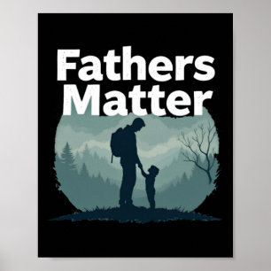 Fathers - Inspirational Father's Sticker Poster