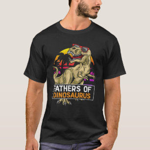 Fathers Of Dinosaur Daddysaurus T Rex Fathers Day T-Shirt