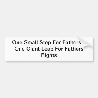 Fathers Rights Bumper Sticker