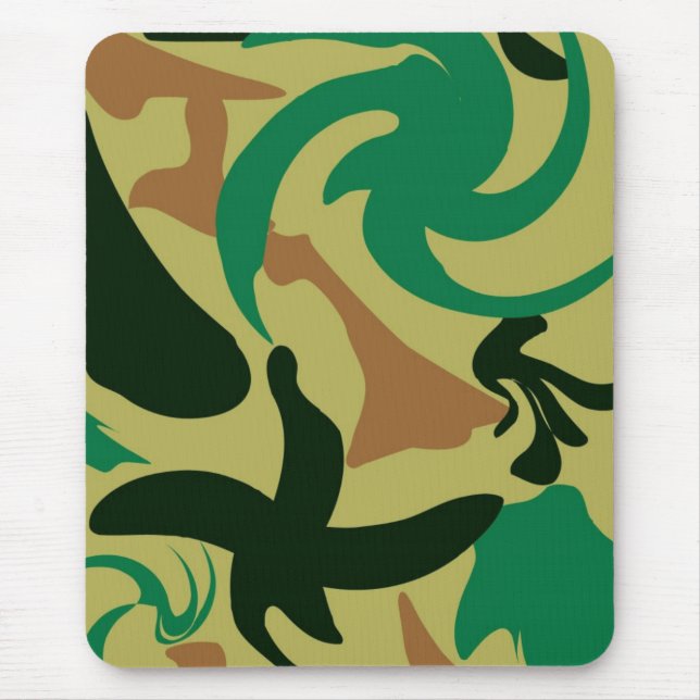 Fatigue Design Mouse Pad (Front)