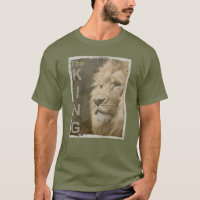Fatigue Green Modern Elegant Pop Art Lion Head