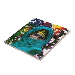 Fatima by Michael Moffa Ceramic Tile