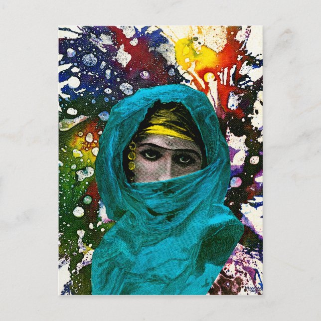 Fatima by Michael Moffa Postcard (Front)