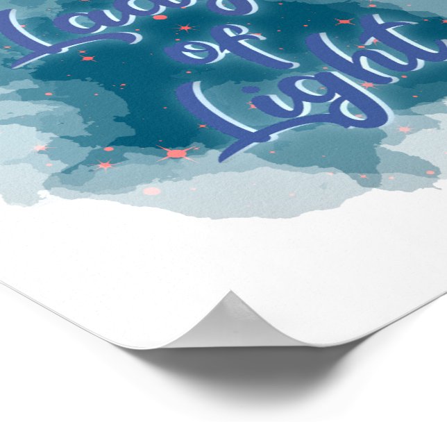 Fatimah (a.s) Lady of Light Poster (Corner)