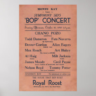 Fats Navarro - Tadd Dameron - Dexter Gordon Poster