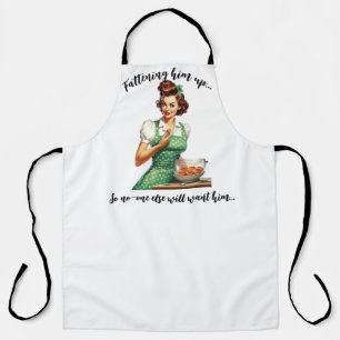 fattening him up... apron