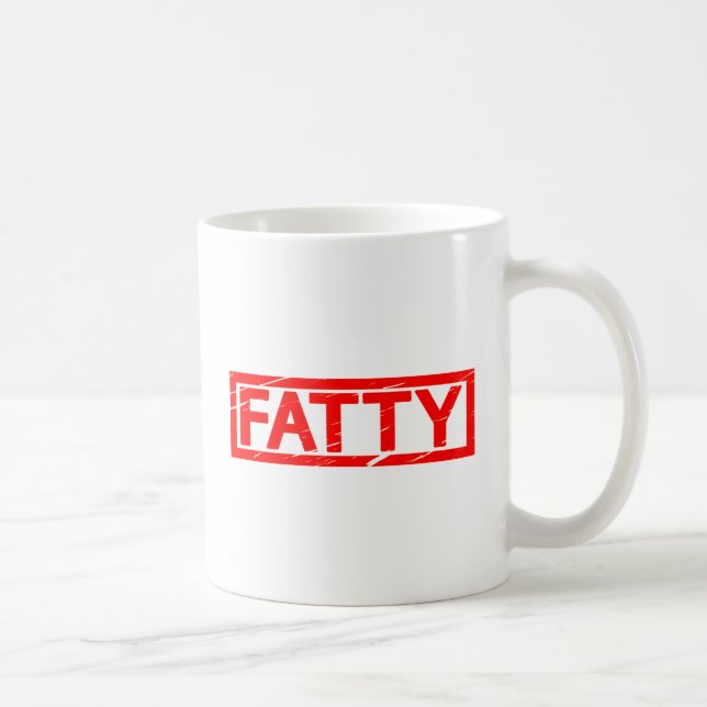 Fatty Stamp Coffee Mug (Right)