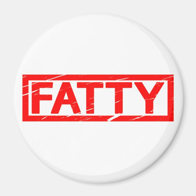 Fatty Stamp Magnet (Front)