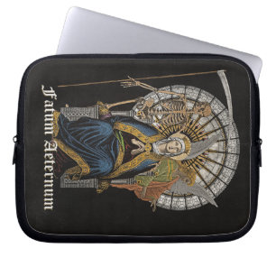 Fatum Aeternum - Gothic Design Laptop Sleeve