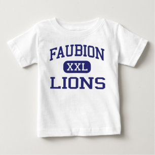 Faubion Lions Middle School McKinney Texas Baby T-Shirt