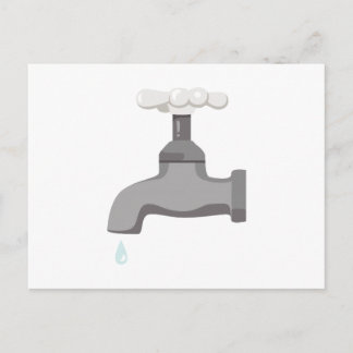 Faucet Postcard