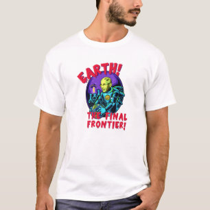 Fauci Alien UFO Outer Space Funny Conservative Ant T-Shirt