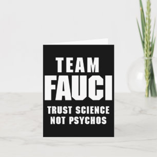 Fauci Anti Trump Dr Anthony Fauci 2028  Card