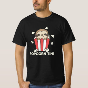 Fault Popcorn Time Funny Animals In Essen T-Shirt