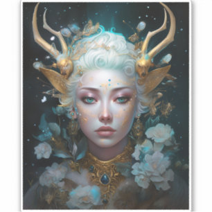 Faun Elf Woman Fantasy Art