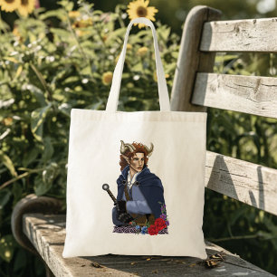 Faun Horned Fae Fantasy  Tote Bag