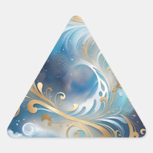 Fauna 1 - 001 triangle sticker