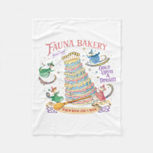 Fauna Bakery Magical Cake Fantasy Cute Fairy Vibes Fleece Blanket