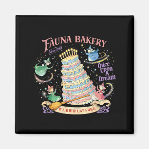 Fauna Bakery Magical Cake Fantasy Cute Fairy Vibes Magnet