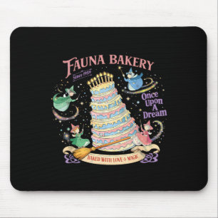 Fauna Bakery Magical Cake Fantasy Cute Fairy Vibes Mouse Pad