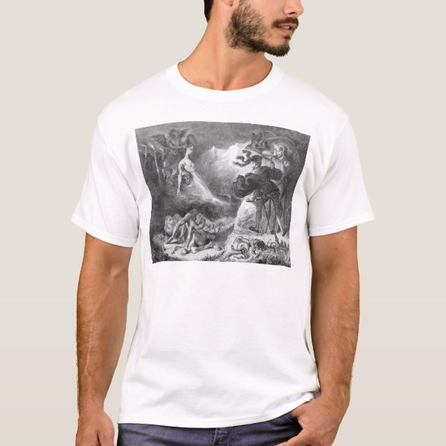 Faust and Mephistopheles at the Witches' T-Shirt (Front)