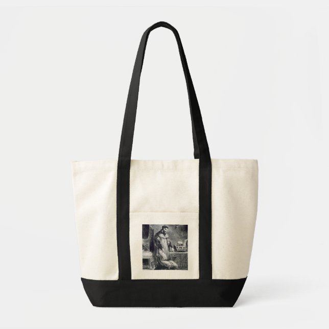 Faust in his Study, from Goethe's Faust, 1828, (il Tote Bag (Front)