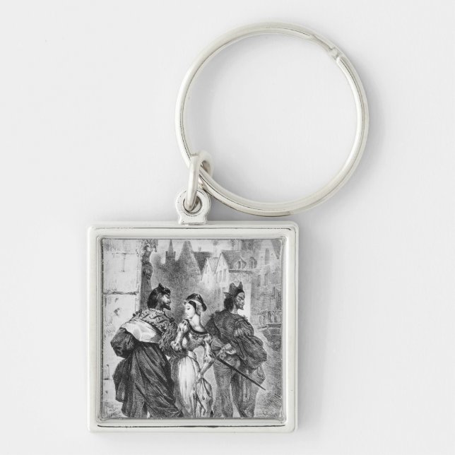 Faust meeting Marguerite Key Ring (Front)