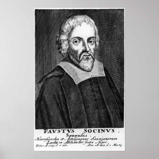 Fausto Sozzini Poster (Front)