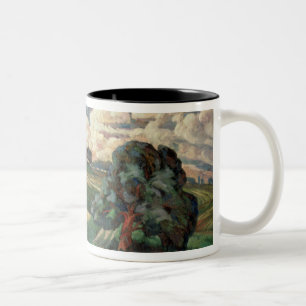 Fauve Landscape Two-Tone Coffee Mug