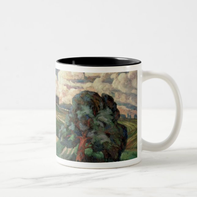 Fauve Landscape Two-Tone Coffee Mug (Right)