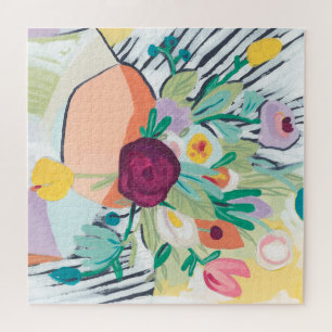 Fauvist Floral II Jigsaw Puzzle