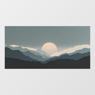 Fauvist Horizon | Charcoal Moon WB Clear 3620 Tank