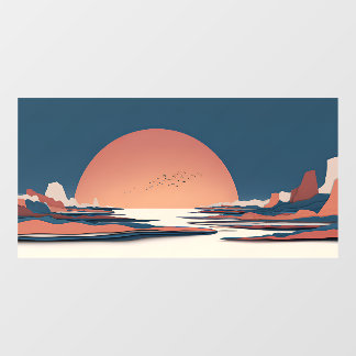Fauvist Horizon | Terracotta Sun ADA 90-P Tank