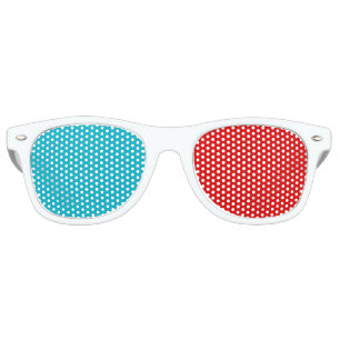 faux 3D Retro Sunglasses