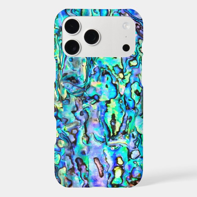 Faux Abalone Paua Shell Digital Pattern (Back)