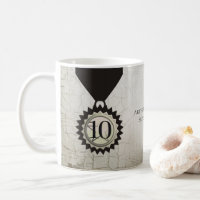 Faux aged stone employee anniversary gifts