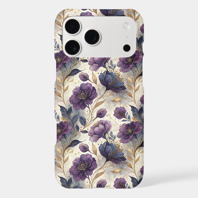 Faux alcohol ink  floral pattern (Back)