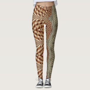 Faux Alligator Skin pattern by Ratti_Creative_Art Leggings