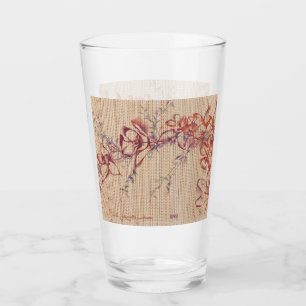 Faux Bamboo Original Art Glass Tumbler