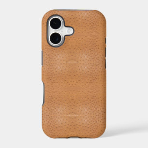 Faux Beige Ostrich Skin Case-Mate Case