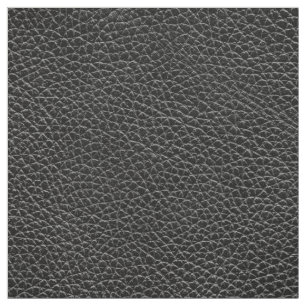 Faux Black Leather Fabric