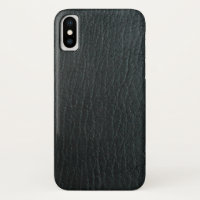 Faux Black Leather Texture