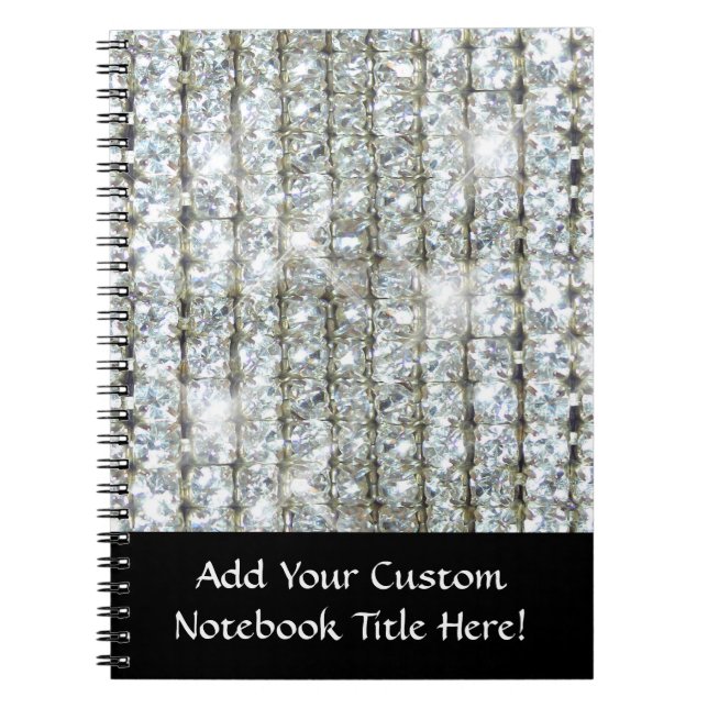 Faux Bling Notebook (Front)