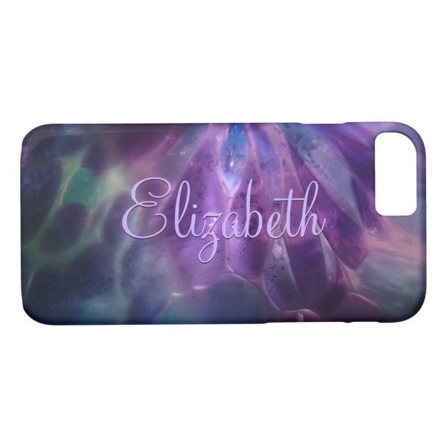 Faux Blown Glass Custom Name Case-Mate iPhone Case (Back (Horizontal))