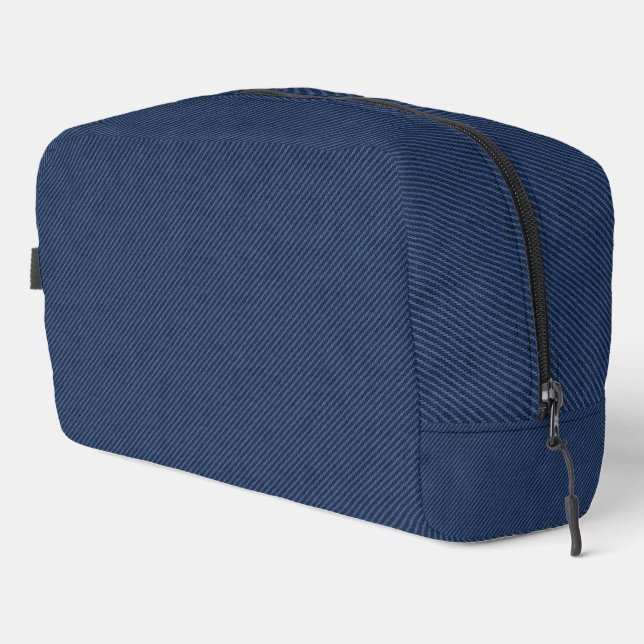 Faux Blue Jeans Dopp Kit (Right Corner)
