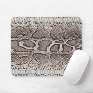 Faux Boa Constrictor Snakeskin Mouse Pad