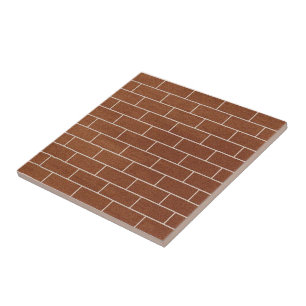 Faux Brick Wall Design Ceramic Tile
