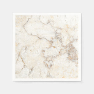 Faux Brown Marble Napkin
