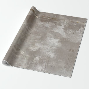 Faux Brushed Aluminium Wrapping Paper