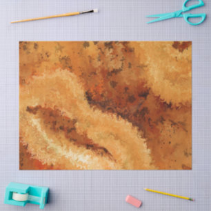 Faux Burled Walnut Pattern  Tissue Paper